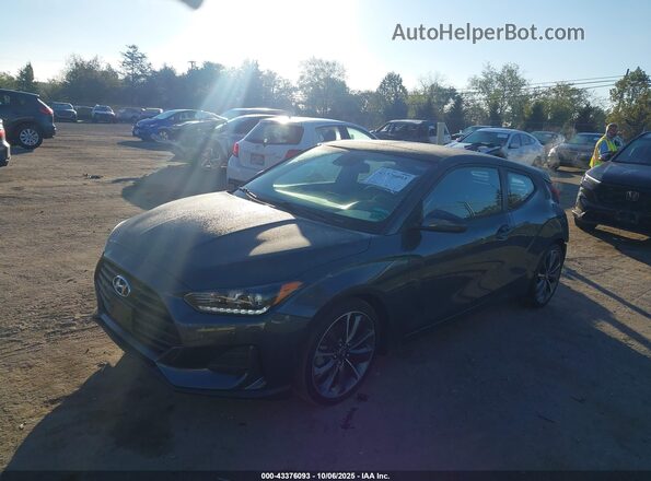 KMHTG6AF4MU032247 2021 HYUNDAI VELOSTER Серый Передняя левая четверть