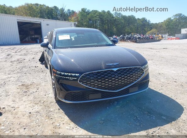 KMTFC4SD9RU041517 2024 GENESIS G90 Черный Передняя правая четверть