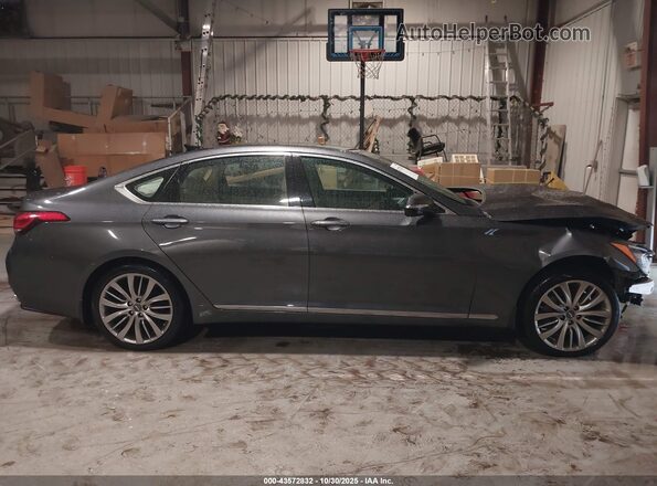 KMTFN4JF0LU334792 2020 GENESIS G80 Gray Vista interior trasera