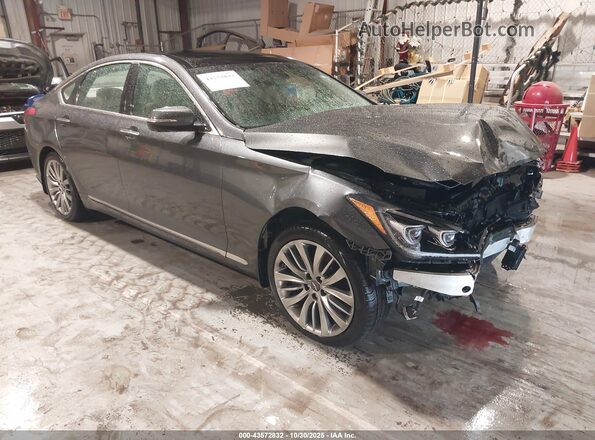 KMTFN4JF0LU334792 2020 GENESIS G80 Gray Delantero derecho