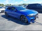 2022 Genesis G70 3.3t Rwd Синий vin: KMTG54TE2NU103291