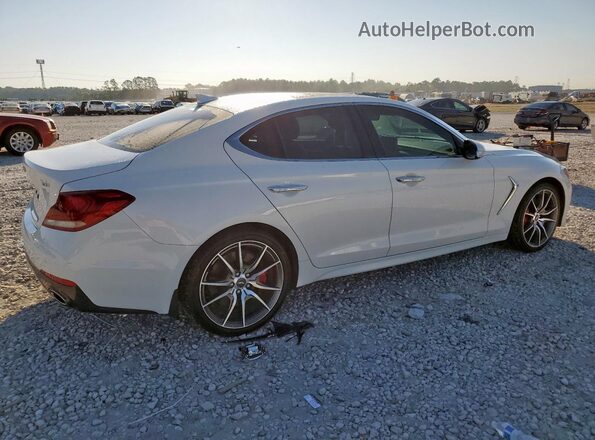 KMTG74LE8MU070371 2021 GENESIS G70 Белый Задняя правая четверть