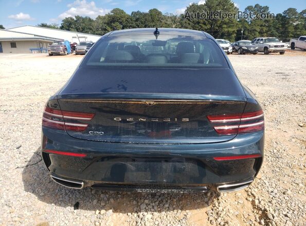 KMTGA4SC1PU152528 2023 GENESIS G80 Blue Rear view