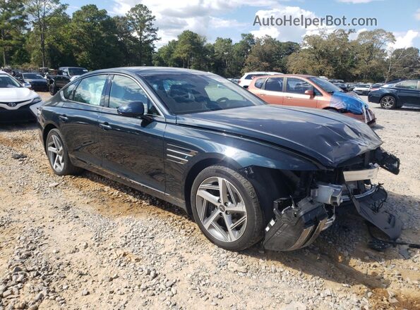 KMTGA4SC1PU152528 2023 GENESIS G80 Blue Front right