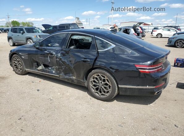 KMTGB4SCXMU046359 2021 GENESIS G80 Черный Задняя левая четверть