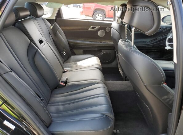 KMTGB4SCXMU046359 2021 GENESIS G80 Черный Вид задних сидений