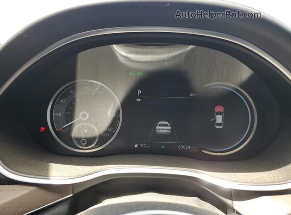 KMTGB4SCXMU046359 2021 GENESIS G80 Черный Вид щитка приборов