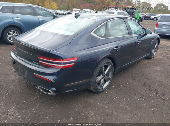 KMTGG4SD0SU282980 2025 GENESIS G80 Blue Задня права чверть