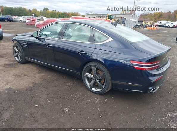 KMTGG4SD0SU282980 2025 GENESIS G80 Blue Задня ліва чверть