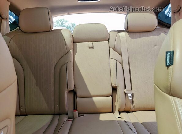 KMUHCESC0NU079570 2022 GENESIS GV80 White უკანა სავარძლების ხედი