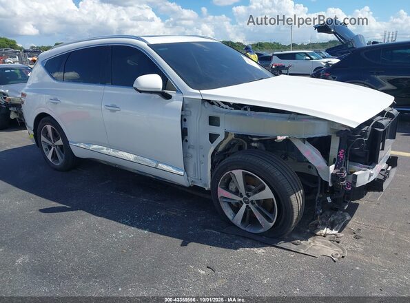 KMUHCESC1PU116760 2023 GENESIS GV80 Белый Передняя правая четверть