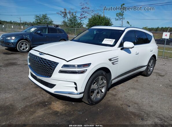 KMUHCESCXNU089166 2022 GENESIS GV80 White Przód lewy