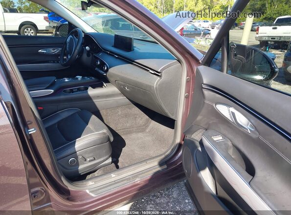 KMUMADTB4PU100783 2023 GENESIS GV70 Champagne Вид салона спереди