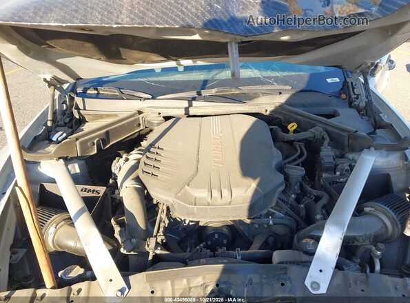 KNAE35LC3M6096724 2021 KIA STINGER Серый Вид сзади