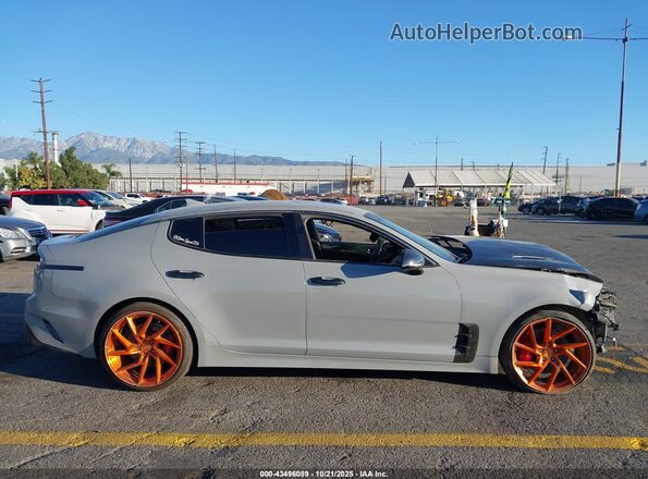 KNAE35LC3M6096724 2021 KIA STINGER Серый Панорамный вид салона 360°