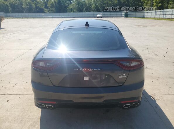 KNAE55LC6M6089857 2021 KIA STINGER Угольный Вид сзади