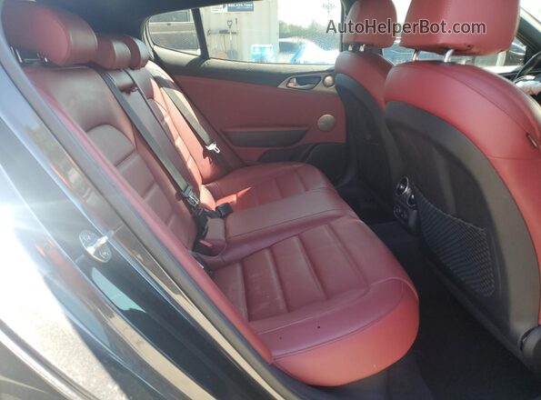 KNAE55LC6M6089857 2021 KIA STINGER Угольный Вид задних сидений