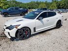 2019 Kia Stinger Gt2 White vin: KNAE55LCXK6045888