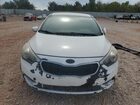 2016 Kia Forte Lx White vin: KNAFK4A62G5493530