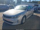 2017 Kia Optima Lx Серебряный vin: KNAGT4L36H5147941