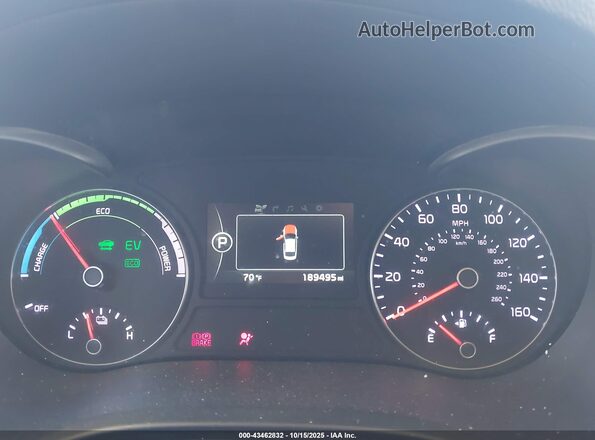 KNAGU4LE8H5013642 2017 KIA OPTIMA HYBRID Белый Вид задних сидений