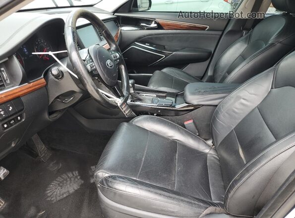 KNALC4J13H5049014 2017 KIA CADENZA Blue Vista interior delantera
