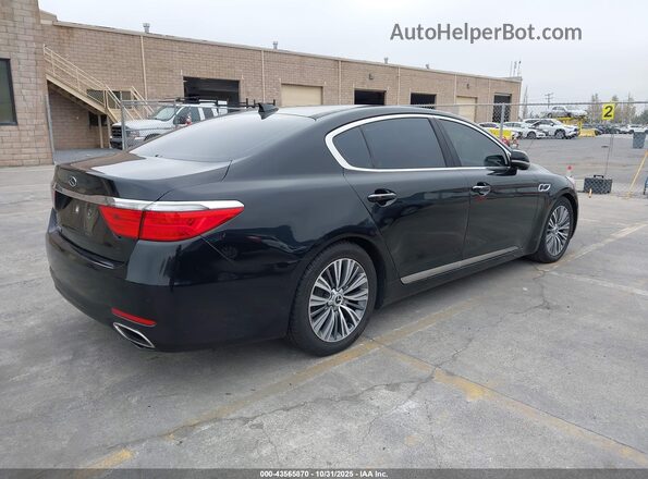 KNALT4D34H6035128 2017 KIA K900 Черный Задняя правая четверть
