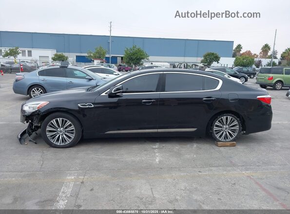 KNALT4D34H6035128 2017 KIA K900 Черный Панорамный вид салона 360°