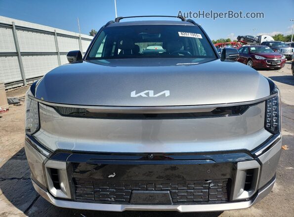 KNDAEFS57R6030561 2024 KIA EV9 Gray Vista frontal