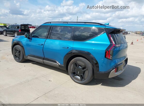 KNDAEFS58R6024767 2024 KIA EV9 Бирюзовый Задняя левая четверть