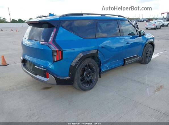 KNDAEFS58R6024767 2024 KIA EV9 Бирюзовый Задняя правая четверть