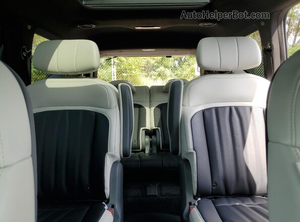 KNDAEFS5XR6020316 2024 KIA EV9 Black Widok tylnych siedzeń