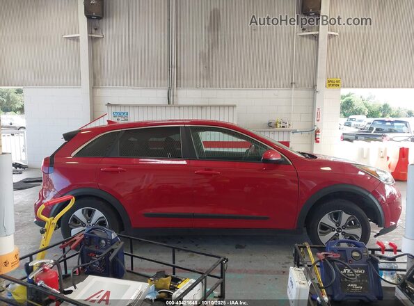 KNDCB3LC0J5120545 2018 KIA NIRO Red Вид задньої частини салону
