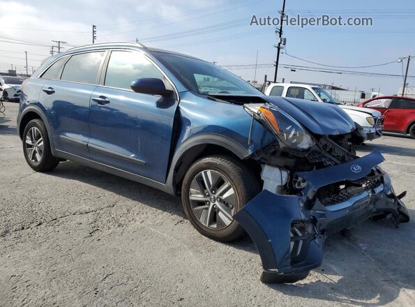 KNDCB3LC4L5443130 2020 KIA NIRO Синий Передняя правая четверть