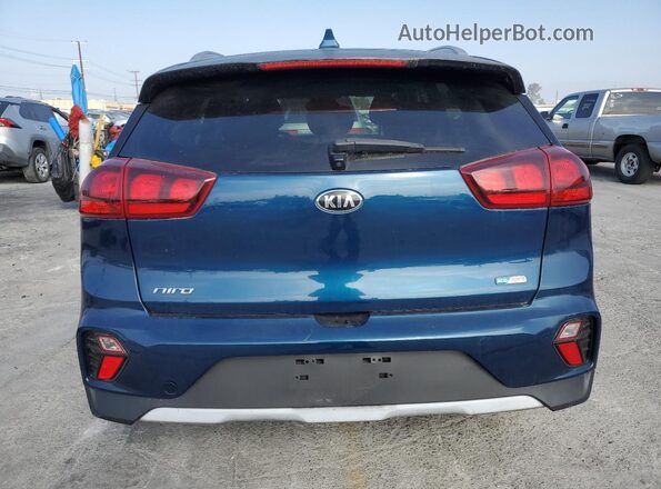 KNDCB3LC4L5443130 2020 KIA NIRO Синий Вид сзади