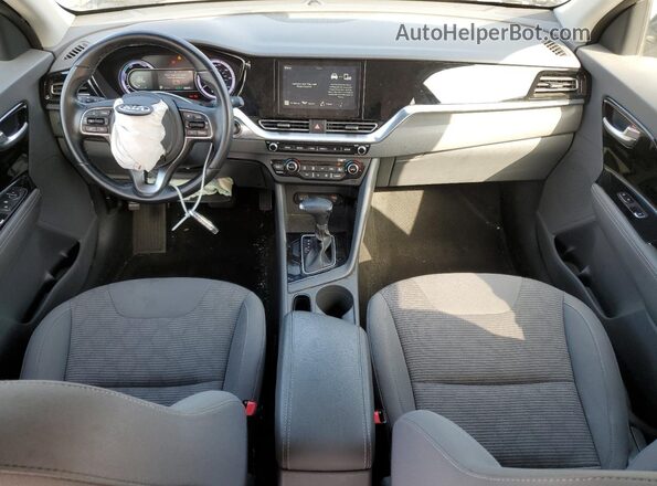 KNDCB3LC4L5443130 2020 KIA NIRO Синий Вид панели приборов