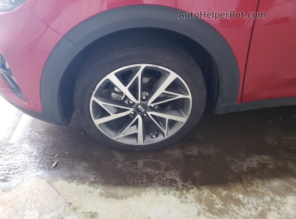 KNDCC3LC3L5448252 2020 KIA NIRO Красный Вид наклейки с VIN-кодом