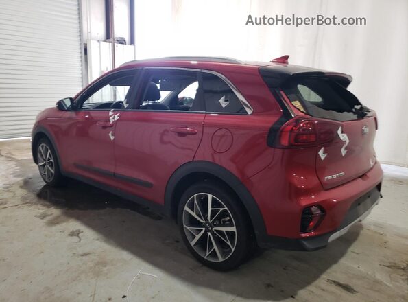 KNDCC3LC3L5448252 2020 KIA NIRO Красный Задняя левая четверть