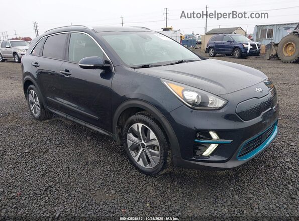 KNDCC3LG8K5027788 2019 KIA NIRO EV Dark Blue Передняя правая четверть
