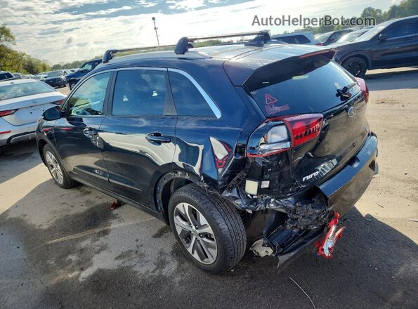 KNDCC3LG9M5107622 2021 KIA NIRO Blue Trasero izquierdo