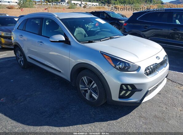 KNDCD3LD9L5399788 2020 KIA NIRO PLUG-IN HYBRID Silver Front right