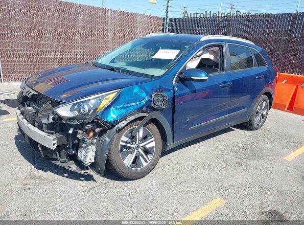 KNDCD3LDXL5404643 2020 KIA NIRO PLUG-IN HYBRID Blue Front left