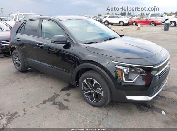 KNDCP3LE0S5277691 2025 KIA NIRO Черный Передняя правая четверть