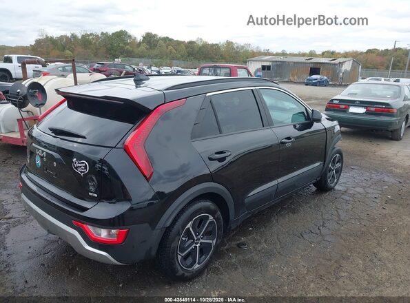 KNDCP3LE3R5171519 2024 KIA NIRO Черный Задняя правая четверть