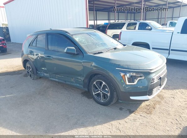 KNDCS3LF2P5054079 2023 KIA NIRO PLUG-IN HYBRID Зеленый Передняя правая четверть