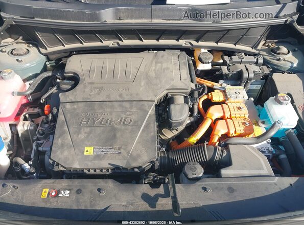 KNDCS3LF2P5054079 2023 KIA NIRO PLUG-IN HYBRID Зеленый Вид сзади