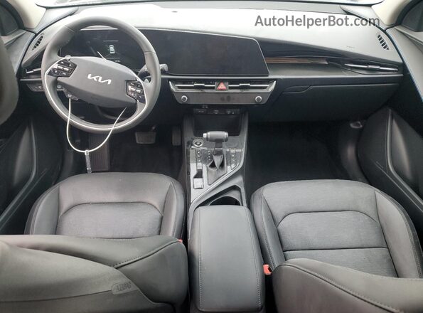KNDCT3LE0S5216689 2025 KIA NIRO Синий Вид панели приборов