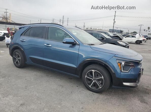 KNDCT3LE0S5216689 2025 KIA NIRO Синий Передняя правая четверть