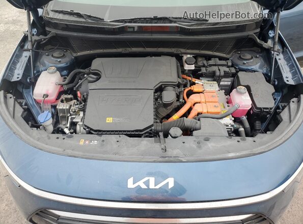 KNDCT3LE0S5216689 2025 KIA NIRO Синий Вид подкапотного пространства