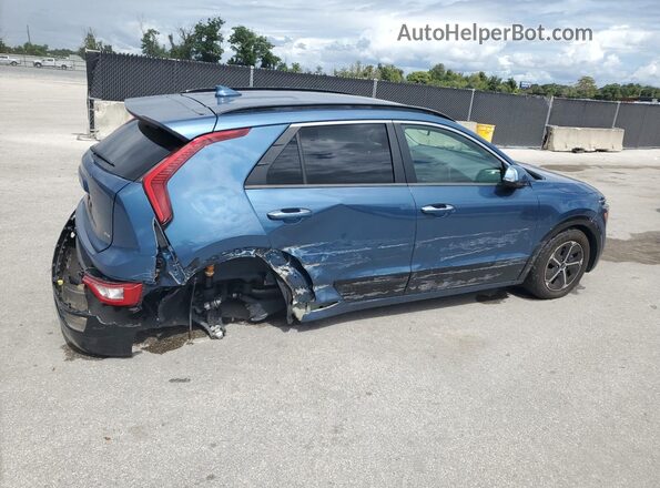 KNDCT3LE8R5176775 2024 KIA NIRO Синий Задняя правая четверть